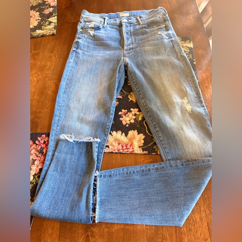 MOTHER The Stunner Ankle Fray, size 27 - Picture 8 of 11